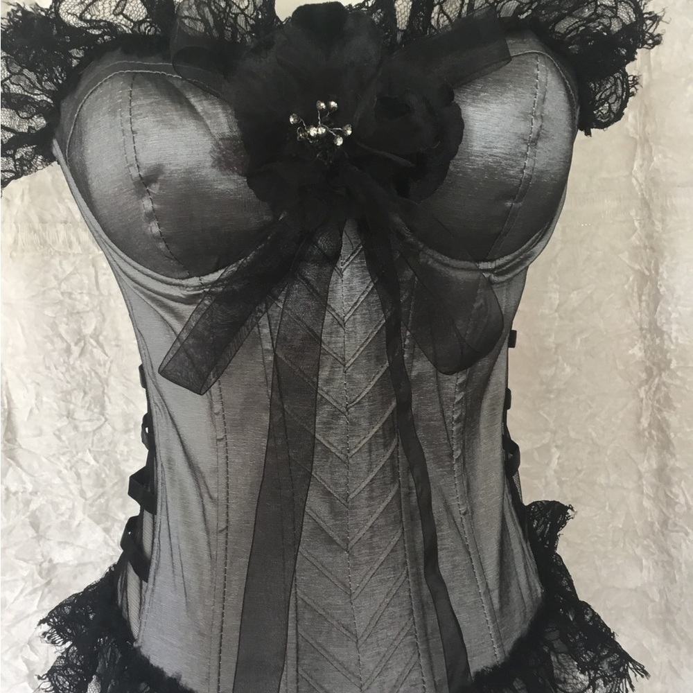 Elena Collection Upcycled Couture Corset